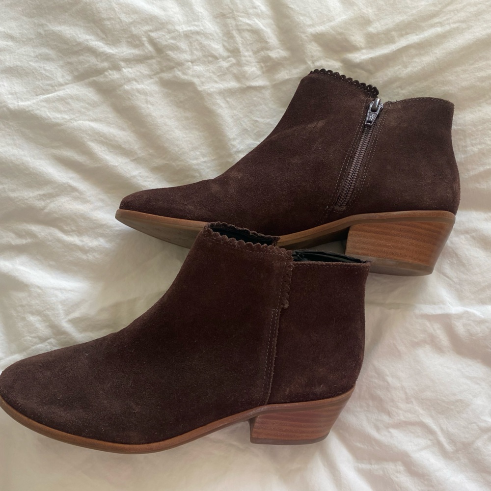 Jack Rogers Dark Brown Ankle Booties